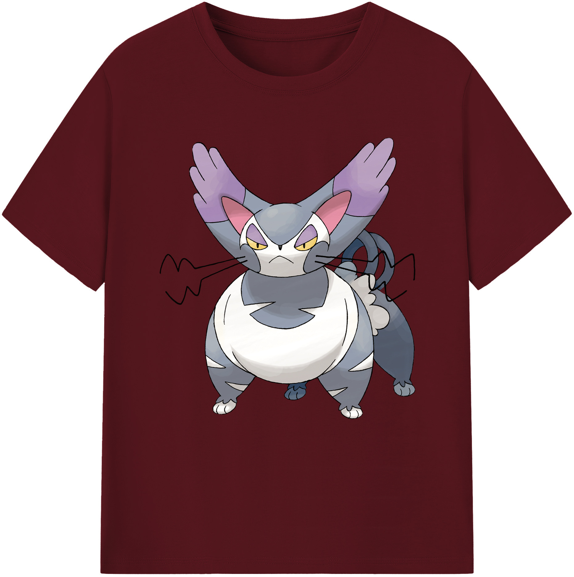 （画像用） ポケットモンスター Pokémon 綿100％半袖Tシャツ（フロントプリント）